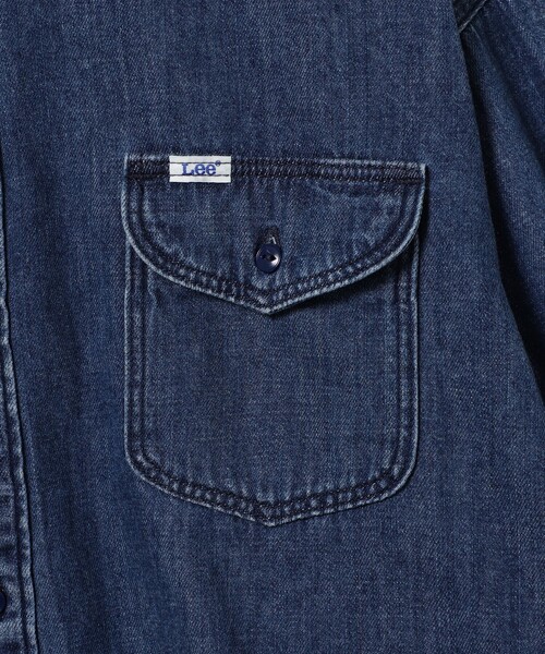 Lee(リー)の「【別注】Lee / ルーズ フィット シャツ(シャツ/ブラウス・レディース・ネイビー/ロイヤルブルー・ONE SIZE)」の17枚目の写真