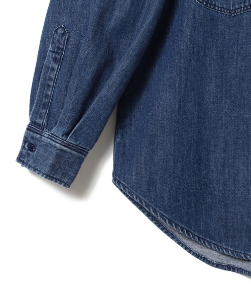 Lee(リー)の「【別注】Lee / ルーズ フィット シャツ(シャツ/ブラウス・レディース・ネイビー/ロイヤルブルー・ONE SIZE)」の18枚目の写真