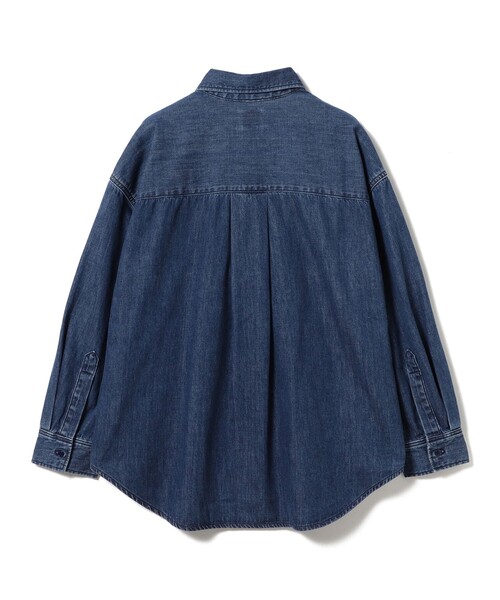 Lee(リー)の「【別注】Lee / ルーズ フィット シャツ(シャツ/ブラウス・レディース・ネイビー/ロイヤルブルー・ONE SIZE)」の19枚目の写真