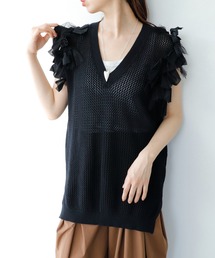 Cepica（セピカ）の「KNIT RIBON VEST（ベスト）」