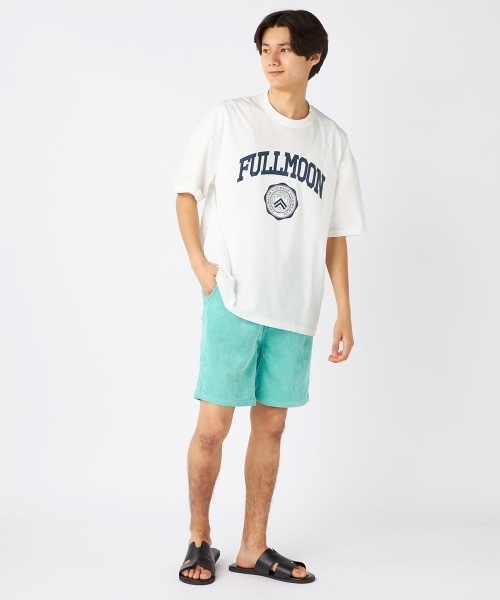 GO OUT×OCEAN PACIFIC】別注コーデュロイショーツネイビーXL 【GO OUT