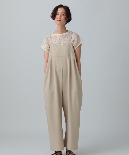 LEPSIM（レプシィム）の「コクーンサロペット　322229（サロペット/オーバーオール・レディース・グレイッシュベージュ/ブラウン/ブラック・FREE）」の12枚目の写真