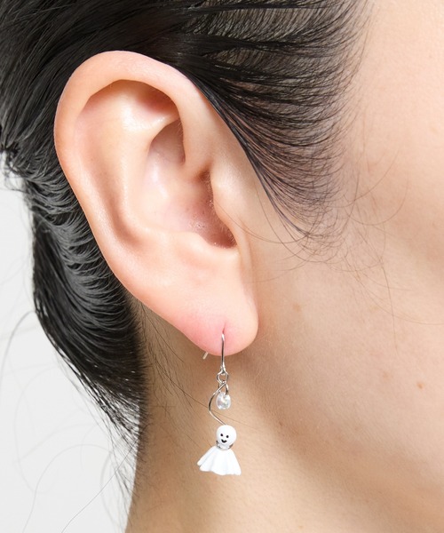 gargle ガーグル：ミニチュアシリーズ テルテル てるてる坊主 ピアス