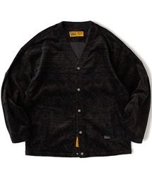 F.A.T. ボタン付きカーディガン グレー　FIGDIGAN Figdigan F.A.T. ボタン付きカーディガン グレー FIGDIGAN Figdigan