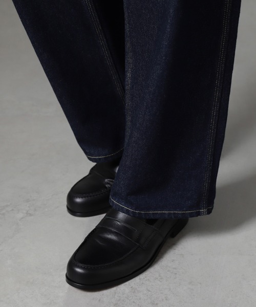 PADRONE（パドローネ）の「PADRONE THE STANDARD LINE/別注 LOAFER / ローファー（ローファー・メンズ・ブラック・42/41/40）」の2枚目の写真