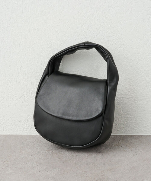 LIVETART(リヴェタート)の「レザーミニバッグ(トートバッグ・レディース・ブラウン/ブラック・FREE)」の4枚目の写真