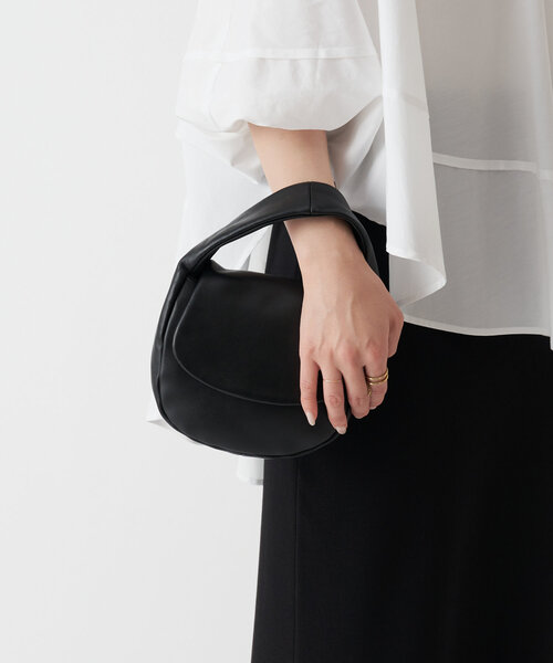 LIVETART(リヴェタート)の「レザーミニバッグ(トートバッグ・レディース・ブラウン/ブラック・FREE)」の6枚目の写真