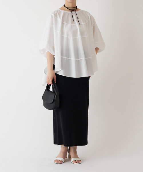 LIVETART(リヴェタート)の「レザーミニバッグ(トートバッグ・レディース・ブラウン/ブラック・FREE)」の7枚目の写真