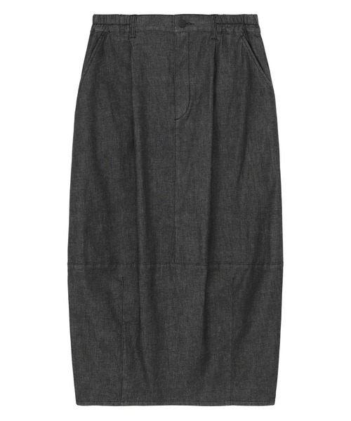 ZUCCa（ズッカ）の「ライトオンスデニム / スカート / S（スカート・レディース・グレー/ブラック/ネイビー・M size）」の2枚目の写真