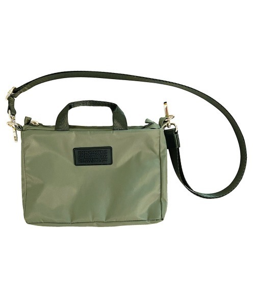 ROOTOTE(ルートート)の「ROOTOTE ルートート SN.ベビールー2Way.アイロ-A(ショルダーバッグ・レディース・セージグリーン/ベージュ/ネイビー・FREE)」の2枚目の写真