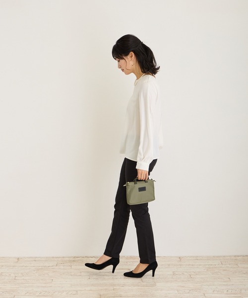 ROOTOTE(ルートート)の「ROOTOTE ルートート SN.ベビールー2Way.アイロ-A(ショルダーバッグ・レディース・セージグリーン/ベージュ/ネイビー・FREE)」の7枚目の写真