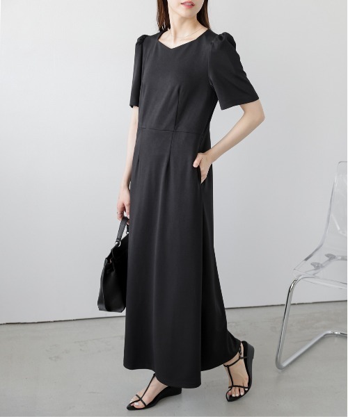 SUGAR BISKET(シュガービスケット)の「ペンタゴンネックワンピース(ワンピース・レディース・ネイビー/ブラック・M/L)」の9枚目の写真