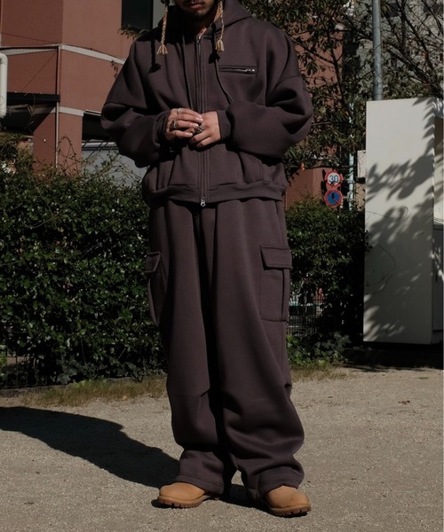 2AM（ツーエイエム）の「INTODUSK / SURVIVAL CARGO SWEATS（カーゴパンツ・メンズ・ブラック/グレー系その他・LARGE/SMALL/MEDIUM）」の6枚目の写真