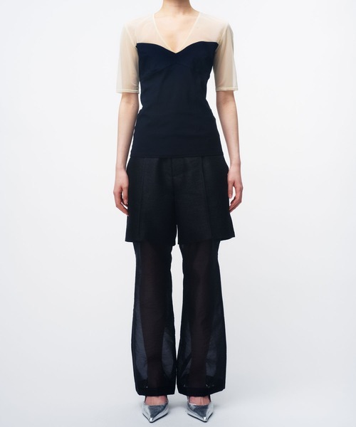 トップス HIGH TENSION JERSEY CORSET TOP HIGH TENSION JERSEY CORSET TOPS | TOPS | STORE | THINGS THAT