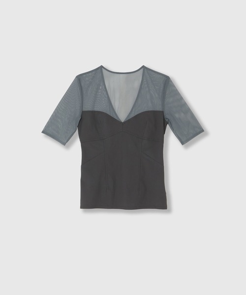 LASTNESTパイソンセットアップ HIGH TENSION JERSEY CORSET TOPS / ハイテンションジャージ