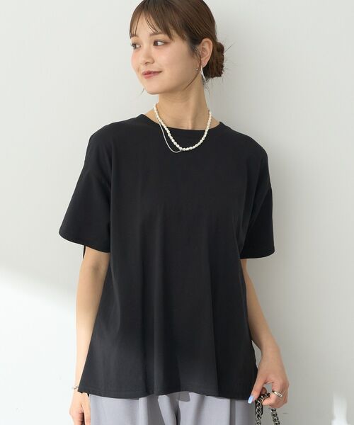 me 黒チュニック セール】ティアードチュニック（Tシャツ/カットソー）｜CHAN ME