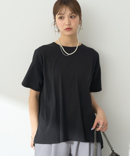 セール】バックプリーツドッキングチュニック（チュニック