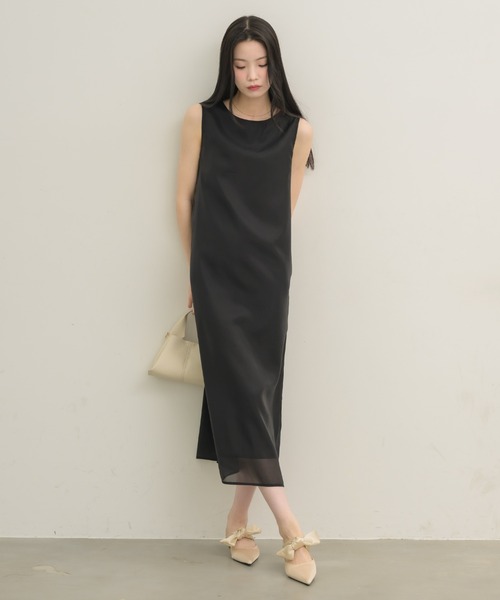 NEUNA（ヌナ）の「サテンミュール（パンプス・レディース・ブラック/シャンパン・39/38/36）」の16枚目の写真