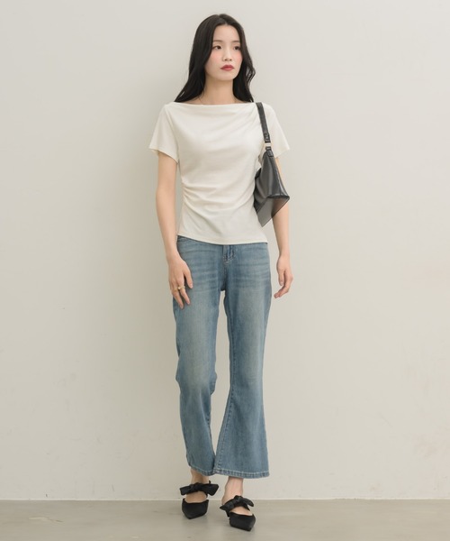 NEUNA（ヌナ）の「サテンミュール（パンプス・レディース・ブラック/シャンパン・39/38/36）」の11枚目の写真