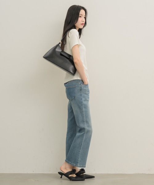 NEUNA（ヌナ）の「サテンミュール（パンプス・レディース・ブラック/シャンパン・39/38/36）」の13枚目の写真