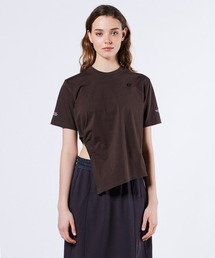 ダブルスタンダード　ESSENTIAL ショート丈カットソー DOUBLE STANDARD CLOTHING｜ダブル スタンダード クロージングの