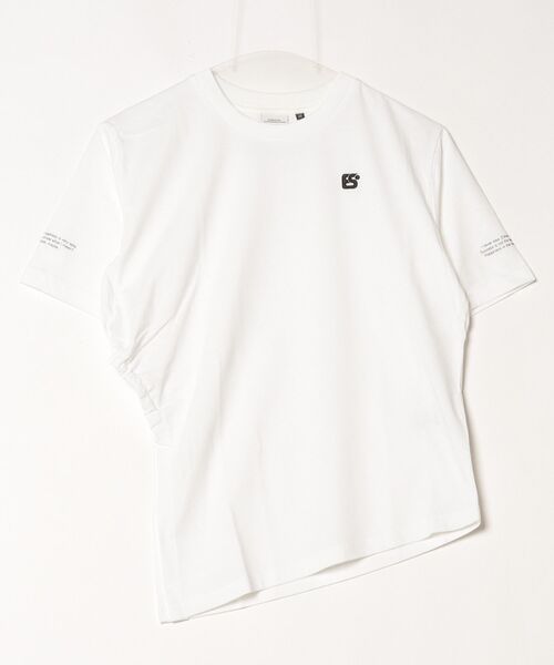 DOUBLE STANDARD CLOTHING(ダブルスタンダードクロージング)の「サイロプレミアム天竺トップス(Tシャツ/カットソー・レディース・ブラック/オフホワイト/ブラウン・36/38)」の5枚目の写真