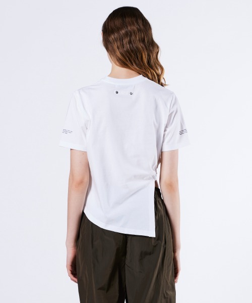 DOUBLE STANDARD CLOTHING(ダブルスタンダードクロージング)の「サイロプレミアム天竺トップス(Tシャツ/カットソー・レディース・ブラック/オフホワイト/ブラウン・36/38)」の11枚目の写真
