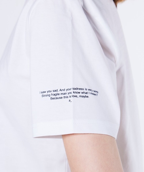 DOUBLE STANDARD CLOTHING(ダブルスタンダードクロージング)の「サイロプレミアム天竺トップス(Tシャツ/カットソー・レディース・ブラック/オフホワイト/ブラウン・36/38)」の18枚目の写真