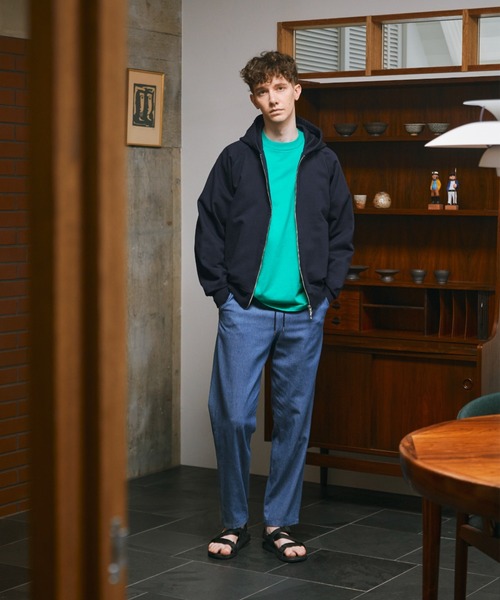 FLISTFIA(フリストフィア)の「FLISTFIA/フリストフィア Full Zip Hooded フーディー(パーカー・メンズ・ネイビー/ヘザーグレー・3)」の2枚目の写真