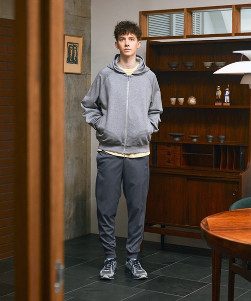 FLISTFIA(フリストフィア)の「FLISTFIA/フリストフィア Full Zip Hooded フーディー(パーカー・メンズ・ネイビー/ヘザーグレー・3)」の1枚目の写真
