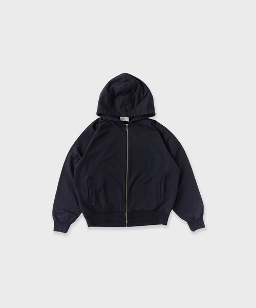 FLISTFIA(フリストフィア)の「FLISTFIA/フリストフィア Full Zip Hooded フーディー(パーカー・メンズ・ネイビー/ヘザーグレー・3)」の4枚目の写真