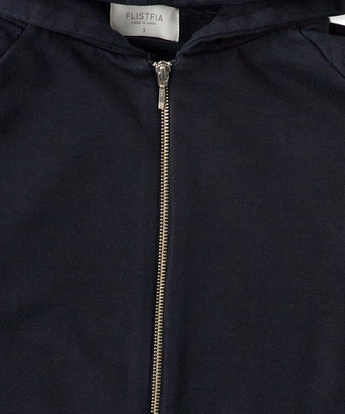 FLISTFIA(フリストフィア)の「FLISTFIA/フリストフィア Full Zip Hooded フーディー(パーカー・メンズ・ネイビー/ヘザーグレー・3)」の6枚目の写真