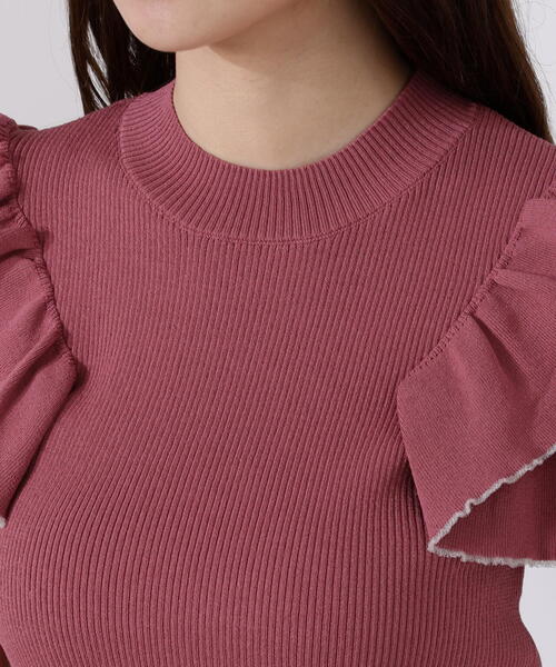 PROPORTION BODY DRESSING（プロポーションボディドレッシング）の「デザインスリーブニット / 1215270701（ニット/セーター・レディース・ベージュ/ピンク・FREE）」の19枚目の写真