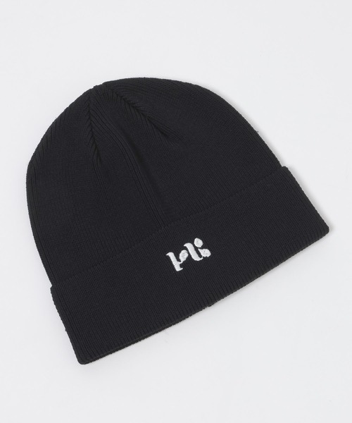 PAGEBOY（ページボーイ）の「サマーロゴビーニー（ニットキャップ/ビーニー・レディース・グレイッシュベージュ/ブラック・FREE）」の5枚目の写真