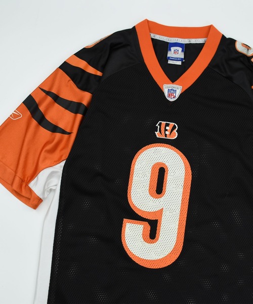 Reebok（リーボック）の「【USED】Reebok “NFL Cincinnati Bengals” ゲームシャツ（Tシャツ/カットソー・メンズ・ホワイト/ブラック・MEDIUM）」の9枚目の写真