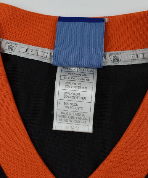 Reebok（リーボック）の「【USED】Reebok “NFL Cincinnati Bengals” ゲームシャツ（Tシャツ/カットソー・メンズ・ホワイト/ブラック・MEDIUM）」の5枚目の写真
