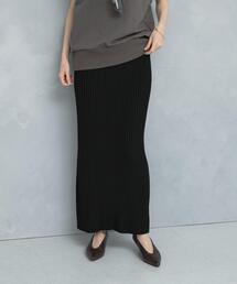URBAN RESEARCH ROSSO WOMEN | 2WAYスリットリブニットタイトスカート(スカート)