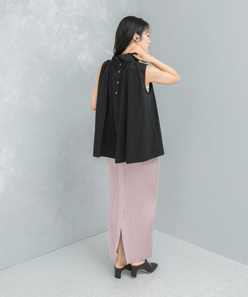 URBAN RESEARCH ROSSO WOMEN(アーバンリサーチ ロッソ)の「2WAYスリットリブニットタイトスカート(スカート・レディース・ピンク/ブラック・FREE)」の22枚目の写真