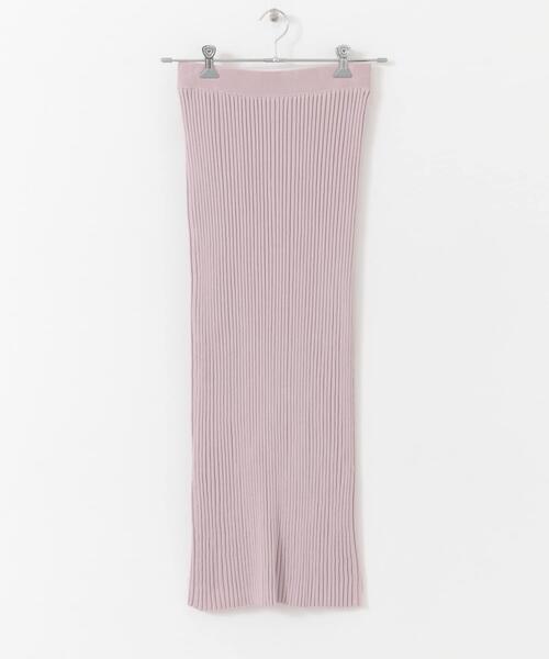 URBAN RESEARCH ROSSO WOMEN(アーバンリサーチ ロッソ)の「2WAYスリットリブニットタイトスカート(スカート・レディース・ピンク/ブラック・FREE)」の18枚目の写真