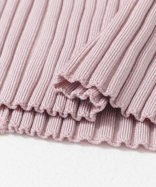 URBAN RESEARCH ROSSO WOMEN(アーバンリサーチ ロッソ)の「2WAYスリットリブニットタイトスカート(スカート・レディース・ピンク/ブラック・FREE)」の15枚目の写真