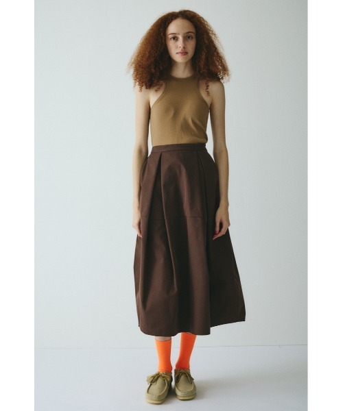 Switching cocoon skirt スイッチングコクーンスカート