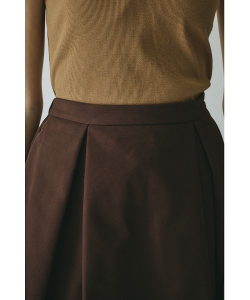 HeRIN.CYE（ヘリンドットサイ）の「Switching cocoon skirt　　スイッチングコクーンスカート（スカート・レディース・ブラック/ブラウン/ライム・FREE）」の10枚目の写真