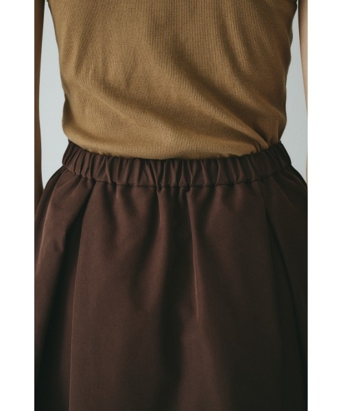 HeRIN.CYE（ヘリンドットサイ）の「Switching cocoon skirt　　スイッチングコクーンスカート（スカート・レディース・ブラック/ブラウン/ライム・FREE）」の11枚目の写真