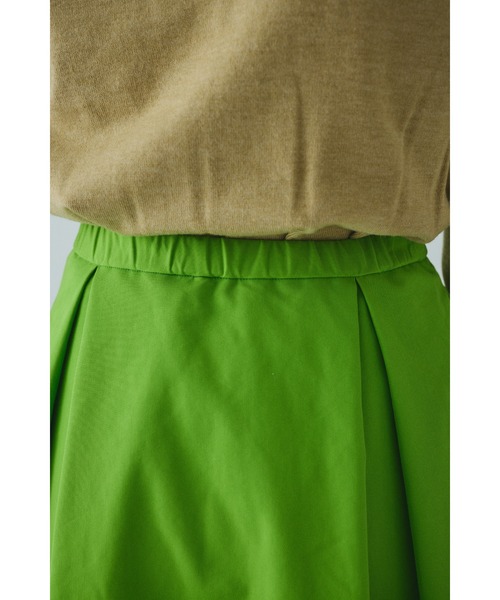 HeRIN.CYE（ヘリンドットサイ）の「Switching cocoon skirt　　スイッチングコクーンスカート（スカート・レディース・ブラック/ブラウン/ライム・FREE）」の17枚目の写真