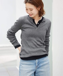 SLOBE IENA 長袖　ロゴ　ニット　スローブイエナ　美品　セーター SLOBE IENA(スローブイエナ) 長袖セーター レディース美品