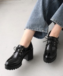 BARCLAY/タンクソールレースアップトラッドシューズ/size23.5/黒 タンクソールレースアップレインシューズ/R1022 – ORIENTALTRAFFIC