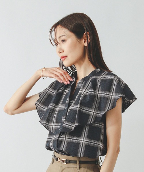 美品＊ケイトスペード＊ギンガムチェック柄ノースリーブワンピースドレス＊140 美品＊ケイトスペード＊ギンガムチェック柄ノースリーブワンピース