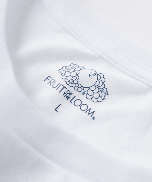 FRUIT OF THE LOOM(フルーツオブザルーム)の「【73】【Fruit of the Loom/フルーツオブザルーム】無地 クルーネック 半袖Tシャツ 3枚セット(Tシャツ/カットソー・メンズ・ホワイト/ブラック・XL/L/M)」の6枚目の写真