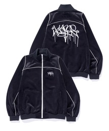 XLARGE(GNXg[W)TAGGING VELOUR JACKET(u])
