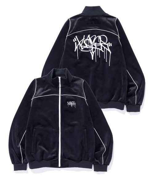 XLARGE(GNXg[W)TAGGING VELOUR JACKET(u])